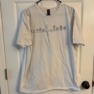 Cat and Succulents Tee